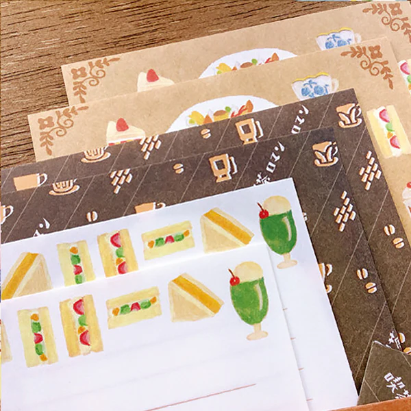 Papier Lettre Rétro Diary - Pure Tea - Image 4