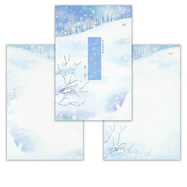 Papier Lettre Winter Scene - Petal Snow - Image 2