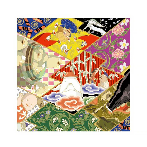 Papier Origami Le Voyage de Chihiro, 15x15cm - Studio Ghibli - Image 5