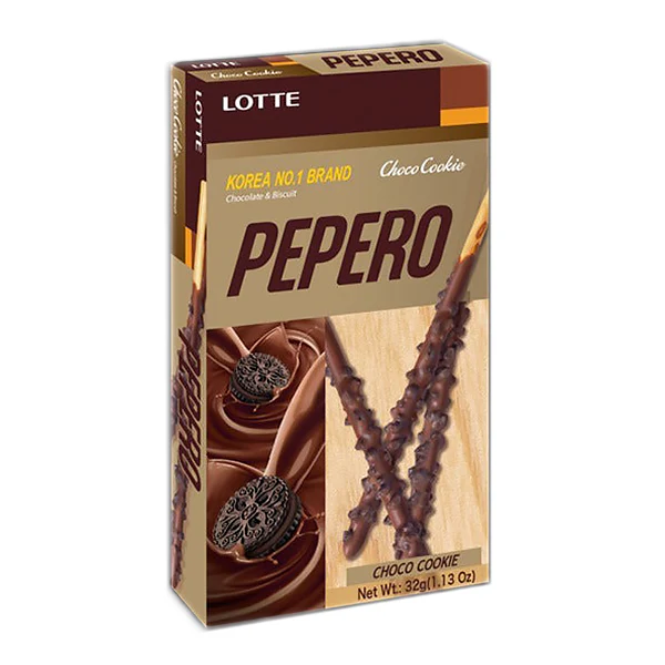 Pepero Choco Cookie - Lotte, 32g - Image 2