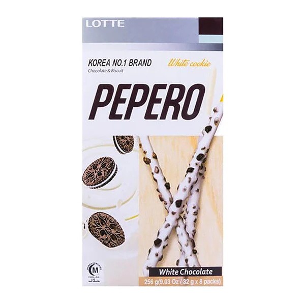 Pepero White Cookie - Lotte, 32g - Image 2