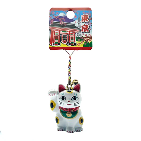 Porte Clef Netsuke Rétro - Maneki Neko - Image 2