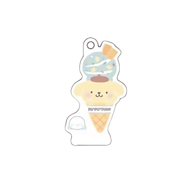 Porte Clef Pompom Purin Ice Cream - Sanrio Official
