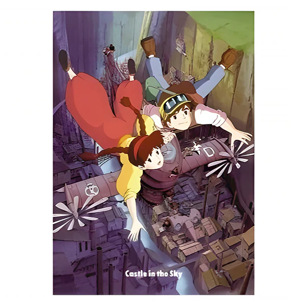Porte Document Le Château Dans Le Ciel - Flying, Ghibli Official