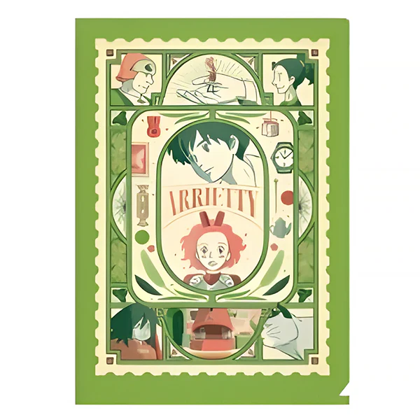 Porte Document Rétro - Arriety, Ghibli Official
