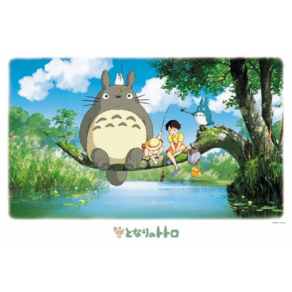 Puzzle Totoro Fishing - 1000pcs, Ghibli Official