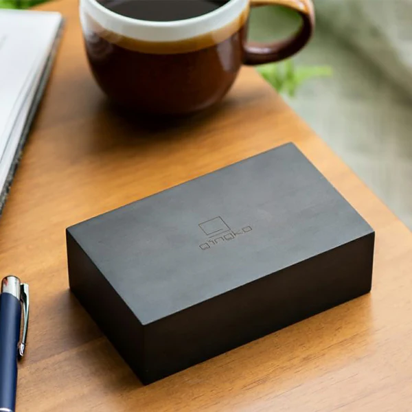 Réveil Flip Click Clock - Noir - Image 3
