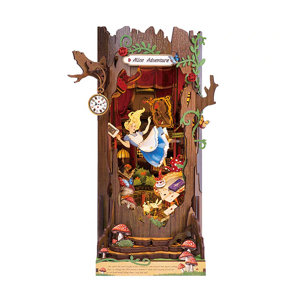 Rolife Alice aux Pays des Merveilles - DIY Book Nook, 300pcs (TGB12)