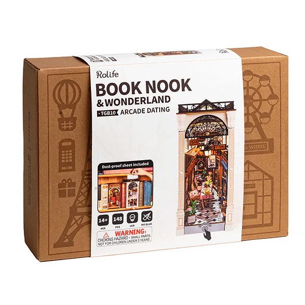 Rolife Arcade Dating - DIY Book Nook, 148pcs (TGB10-B) - Image 9