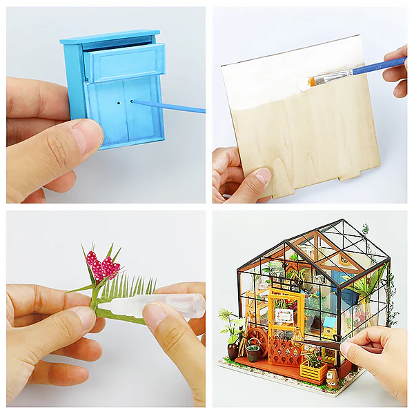 Rolife Cathy's Flower House - Maison Miniature, 231pcs (DG104) - Image 11