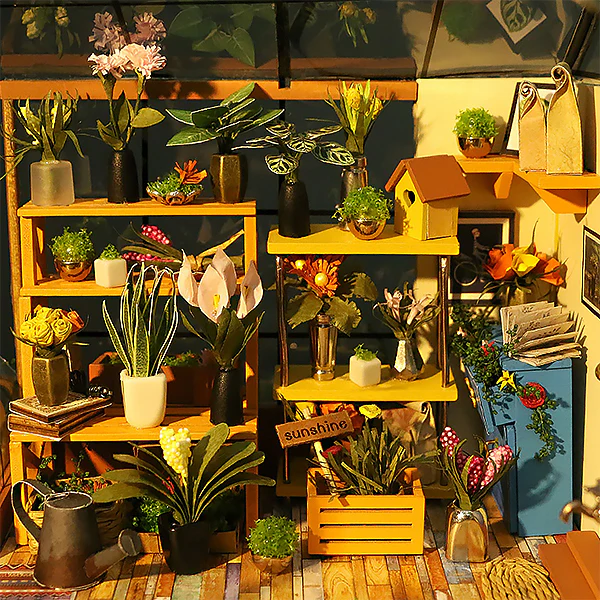 Rolife Cathy's Flower House - Maison Miniature, 231pcs (DG104) - Image 7