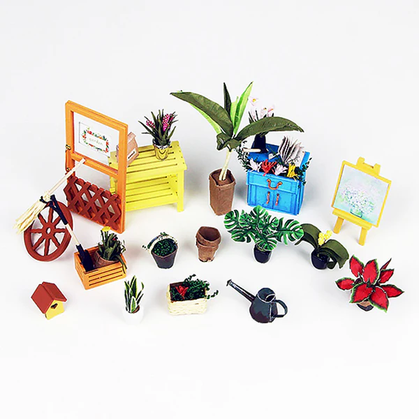 Rolife Cathy's Flower House - Maison Miniature, 231pcs (DG104) - Image 8