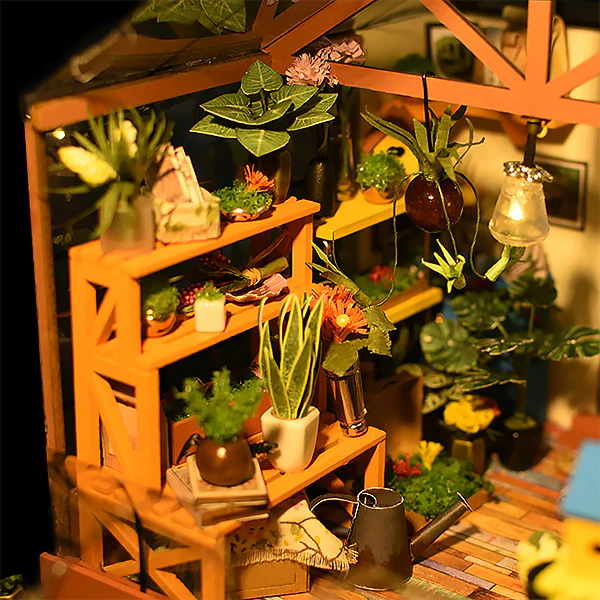 Rolife Cathy's Flower House - Maison Miniature, 231pcs (DG104) - Image 9