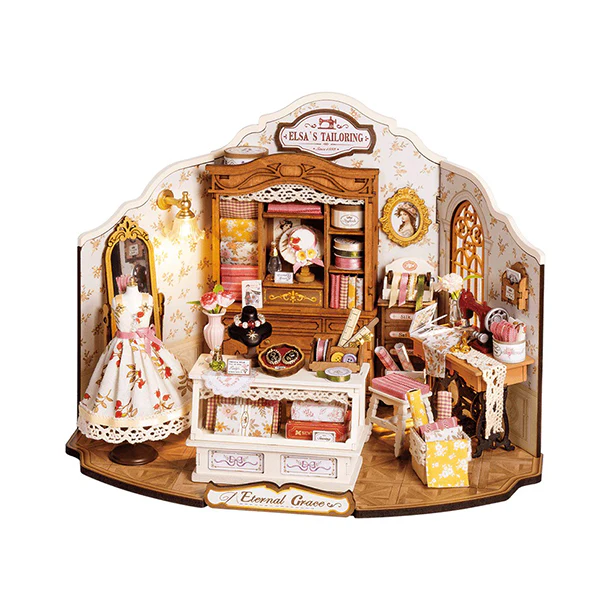 Rolife Elsa's Tailoring - Maison Miniature, 266pcs (DG178)