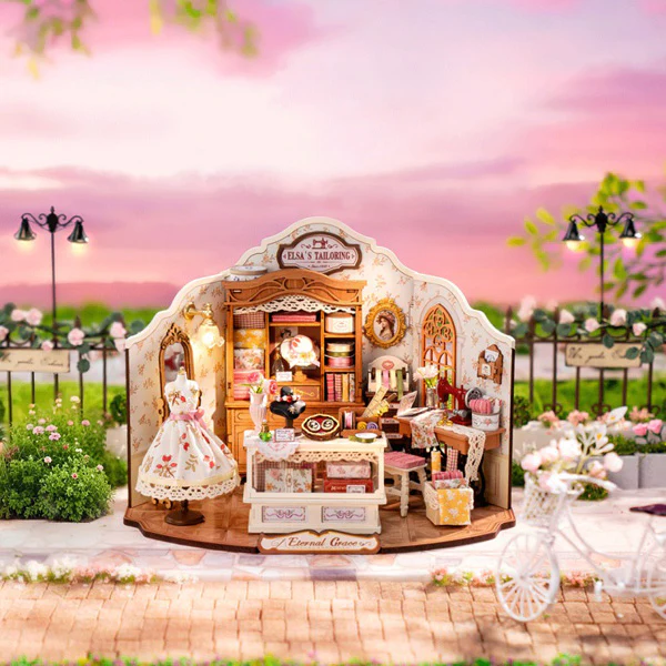 Rolife Elsa's Tailoring - Maison Miniature, 266pcs (DG178) - Image 7
