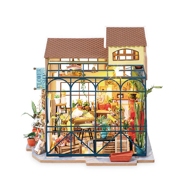 Rolife Emily's Flower Shop - Maison Miniature, 206pcs (DG145-C)