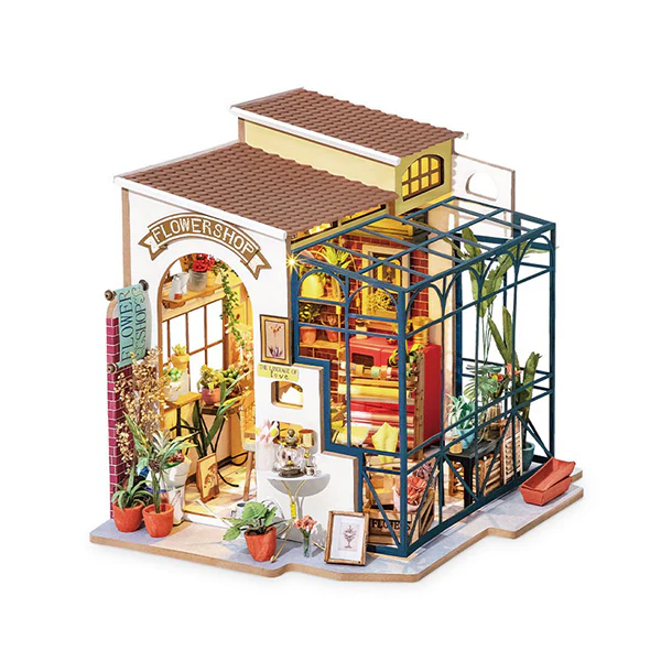 Rolife Emily's Flower Shop - Maison Miniature, 206pcs (DG145-C) - Image 4