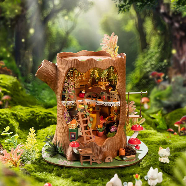 Rolife Fairytale Tree House - Maison Miniature, 275pcs (DG179)