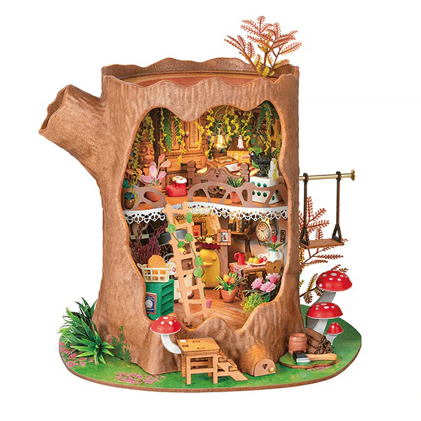 Rolife Fairytale Tree House - Maison Miniature, 275pcs (DG179) - Image 2