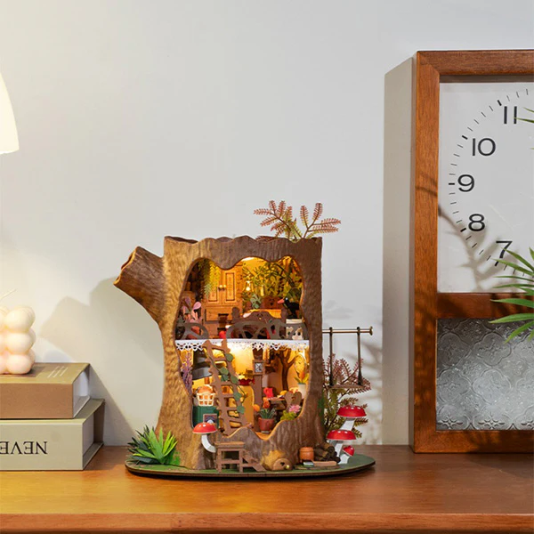 Rolife Fairytale Tree House - Maison Miniature, 275pcs (DG179) - Image 4