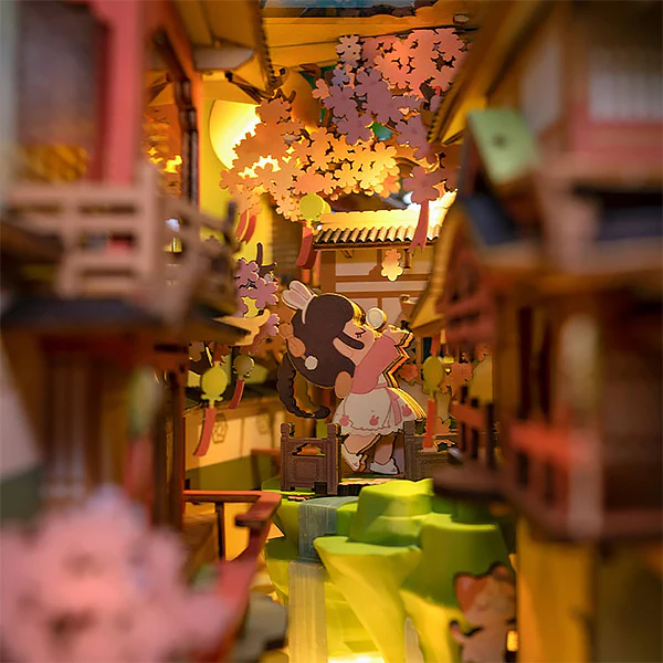 Rolife Falling Sakura - DIY Book Nook, 240 pcs (TGB05) - Image 5
