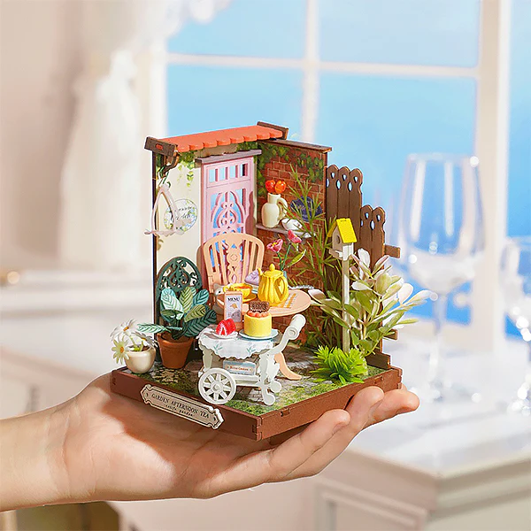 Rolife Fancy Tea Yard - Maison Miniature, 112pcs (DS038) - Image 6