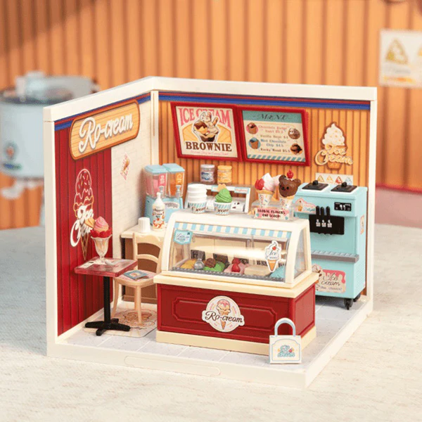 Rolife Flavorful Ice Cream - Maison Miniature, 144pcs (DW018B)