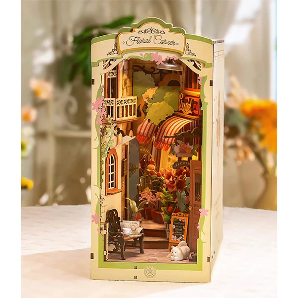 Rolife Floral Corner - DIY Book Nook, 164pcs (TGB09)