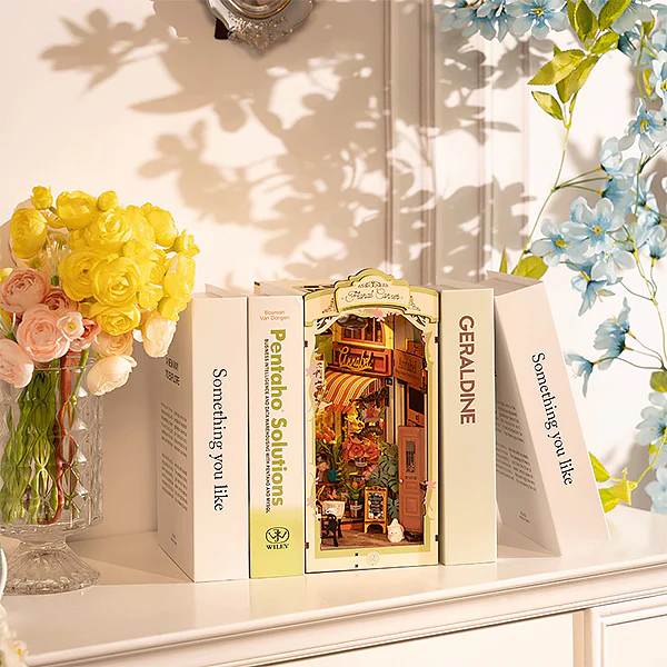 Rolife Floral Corner - DIY Book Nook, 164pcs (TGB09) - Image 6