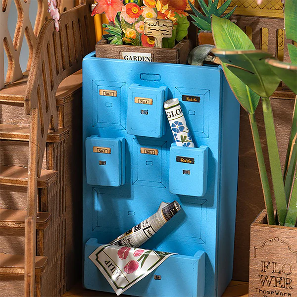 Rolife Garden House - DIY Book Nook, 176pcs (TGB06) - Image 10
