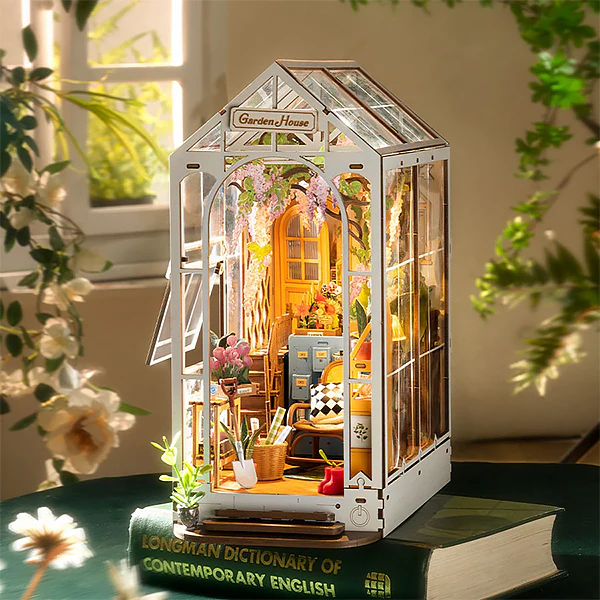 Rolife Garden House - DIY Book Nook, 176pcs (TGB06) - Image 2