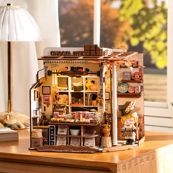 Rolife Henry's Chocolate - Maison Miniature, 330pcs (DG174) - Image 4