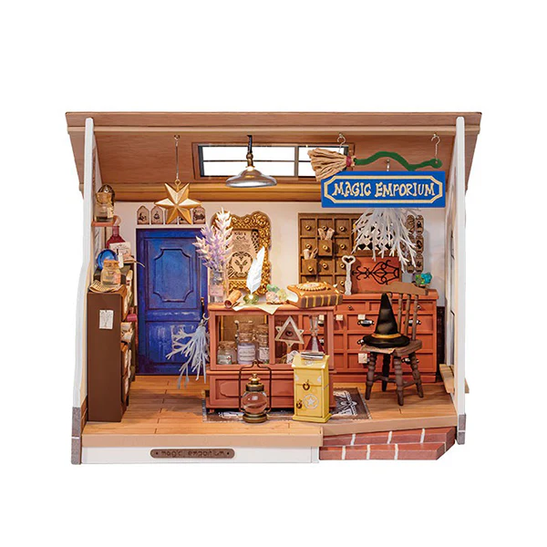 Rolife Kiki's Magic Emporium - Maison Miniature, 148pcs (DG155)