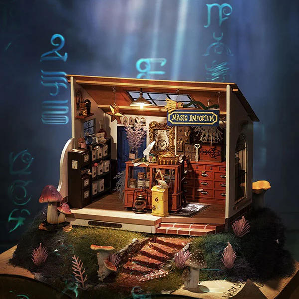 Rolife Kiki's Magic Emporium - Maison Miniature, 148pcs (DG155) - Image 5