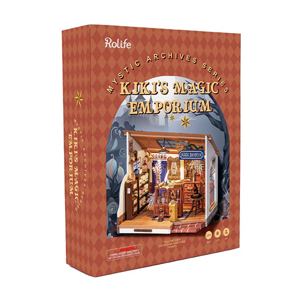 Rolife Kiki's Magic Emporium - Maison Miniature, 148pcs (DG155) - Image 7
