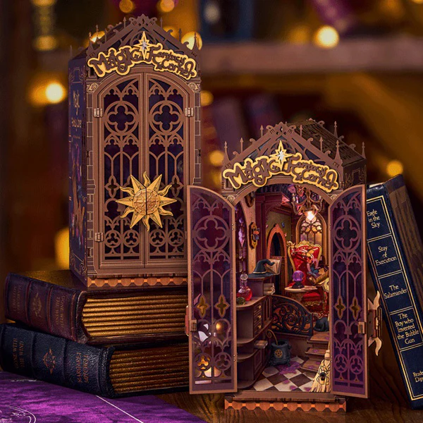 Rolife Magic Fantasy Corner - Diy Book Nook, 185pcs (TGB14) - Image 3