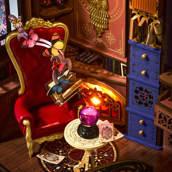Rolife Magic Fantasy Corner - Diy Book Nook, 185pcs (TGB14) - Image 5