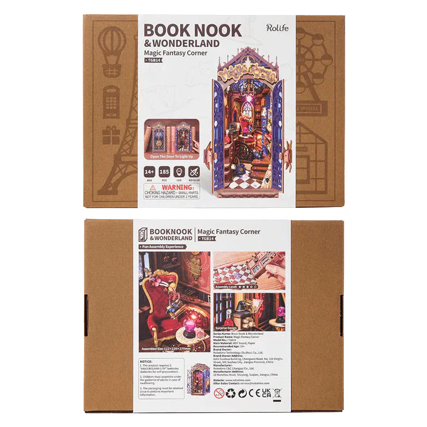 Rolife Magic Fantasy Corner - Diy Book Nook, 185pcs (TGB14) - Image 7