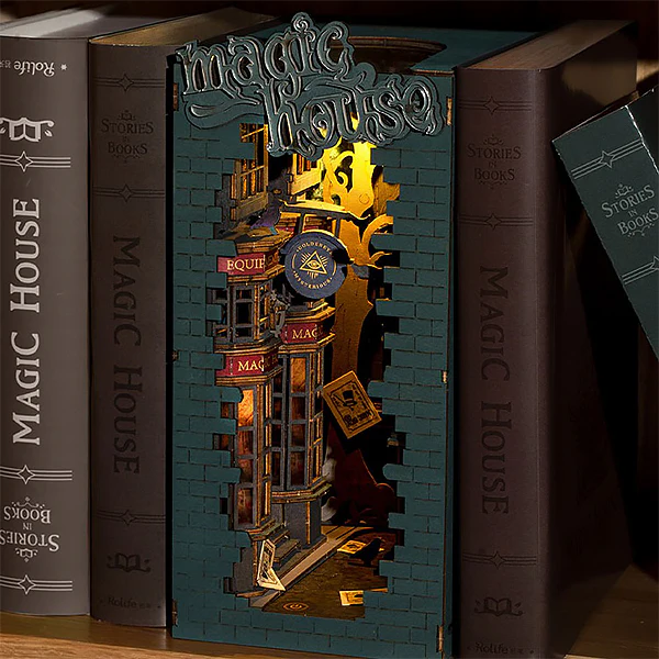 Rolife Magic House - DIY Book Nook, 216 pcs (TGB03) - Image 3