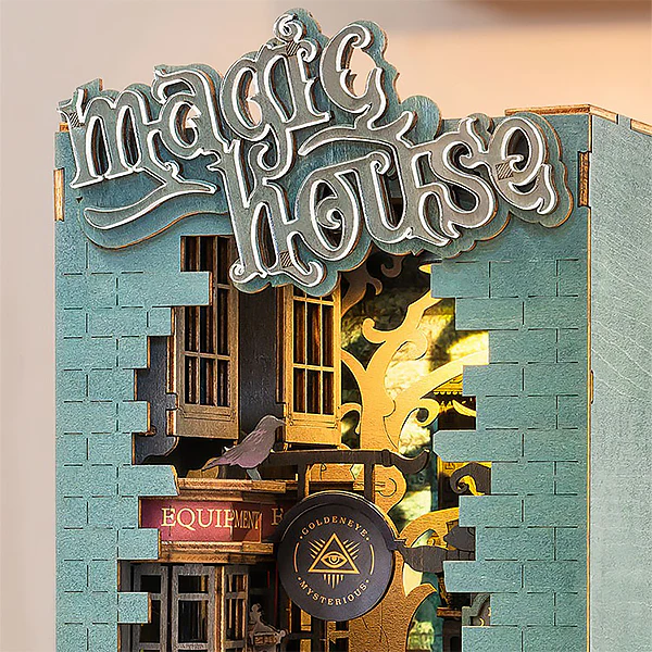 Rolife Magic House - DIY Book Nook, 216 pcs (TGB03) - Image 5