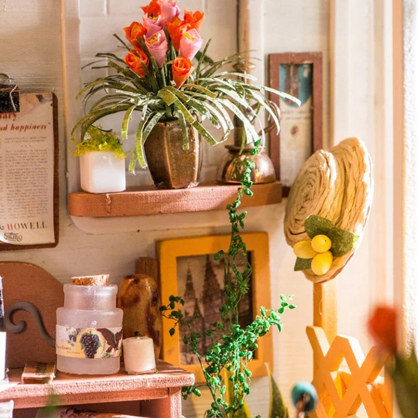 Rolife Miler's Flower House - Maison Miniature, 210pcs (DG104) - Image 10