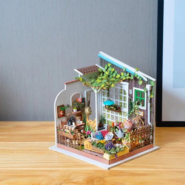 Rolife Miler's Flower House - Maison Miniature, 210pcs (DG104) - Image 2