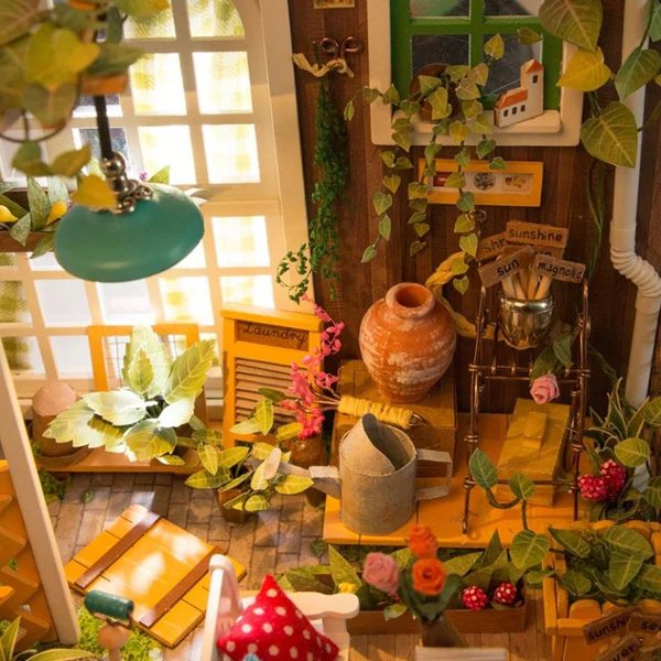 Rolife Miler's Flower House - Maison Miniature, 210pcs (DG104) - Image 9