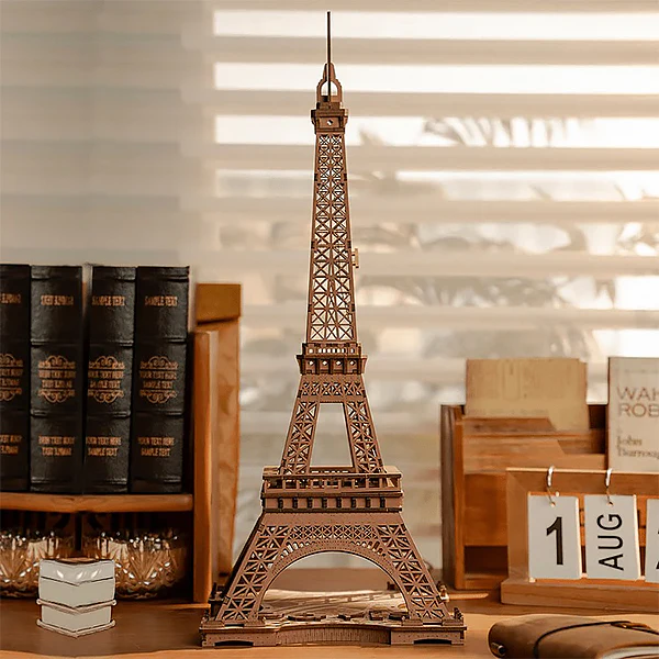 Rolife Night Of The Eiffel Towel - 3D Wooden Puzzle, 152pcs (TGL01) - Image 3