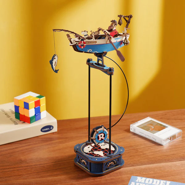 Rowood Ocean Fisher - Puzzle 3D, 161pcs (MCD02) - Image 3
