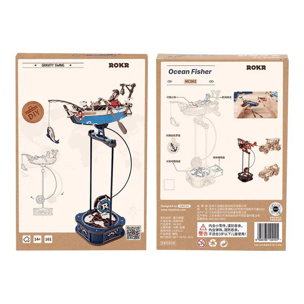 Rowood Ocean Fisher - Puzzle 3D, 161pcs (MCD02) - Image 6