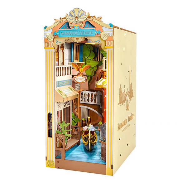 Rolife Romantic Venise - DIY Book Nook, 110pcs (TGB08)