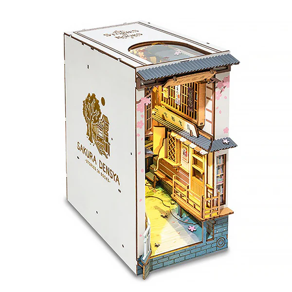 Rolife Sakura Densya - DIY Book Nook, 340 pcs (TGB01) - Image 2