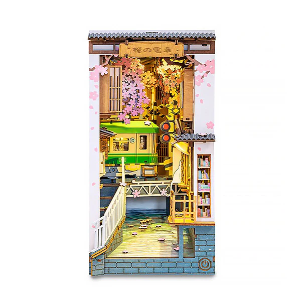 Rolife Sakura Densya - DIY Book Nook, 340 pcs (TGB01) - Image 6