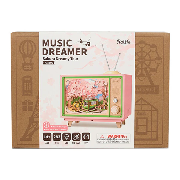 Rolife Sakura Dreamy Tour - Mechanical Music Box (AMT02) - Image 7